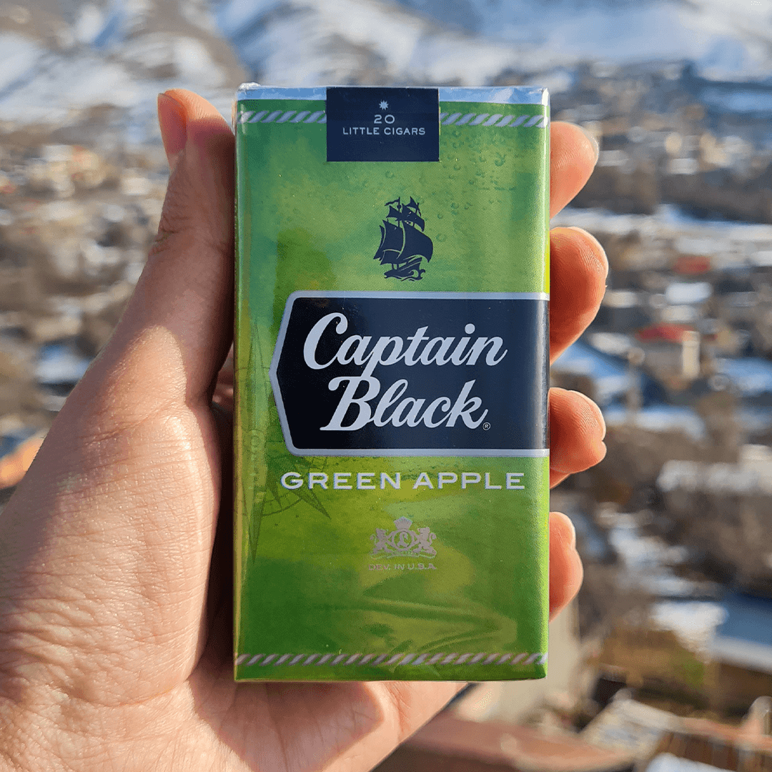 captain-black-green-apple کاپیتان بلک سیب