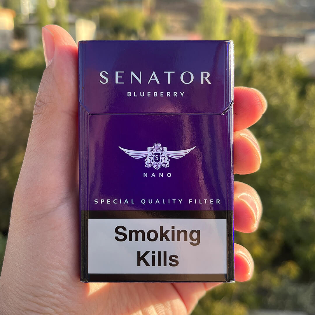 Senator Blueberry Nano (1) سیگار سناتور بلوبری Senator Blueberry Nano