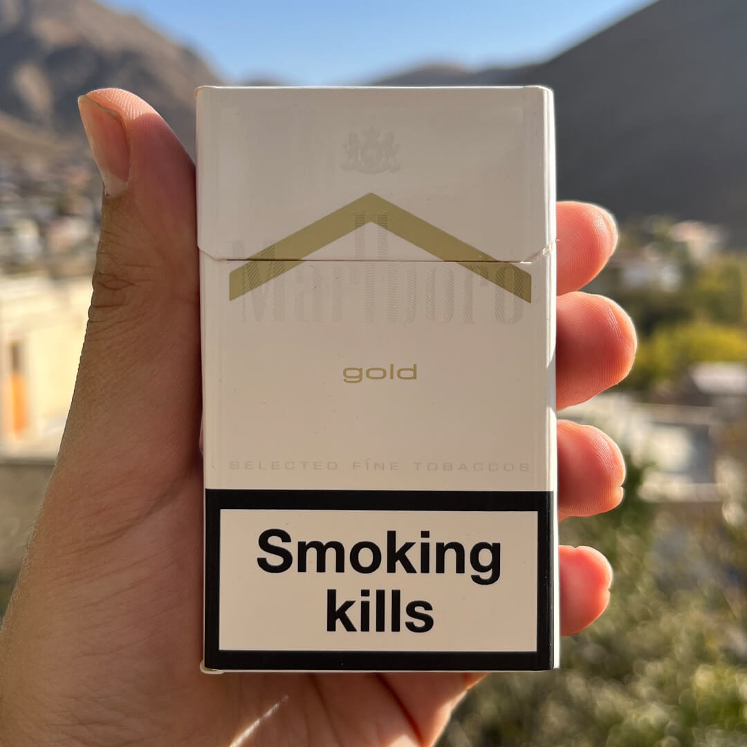 Marlboro Gold White (1) سیگار مارلبرو گلد سفید اروپایی Marlboro Gold White